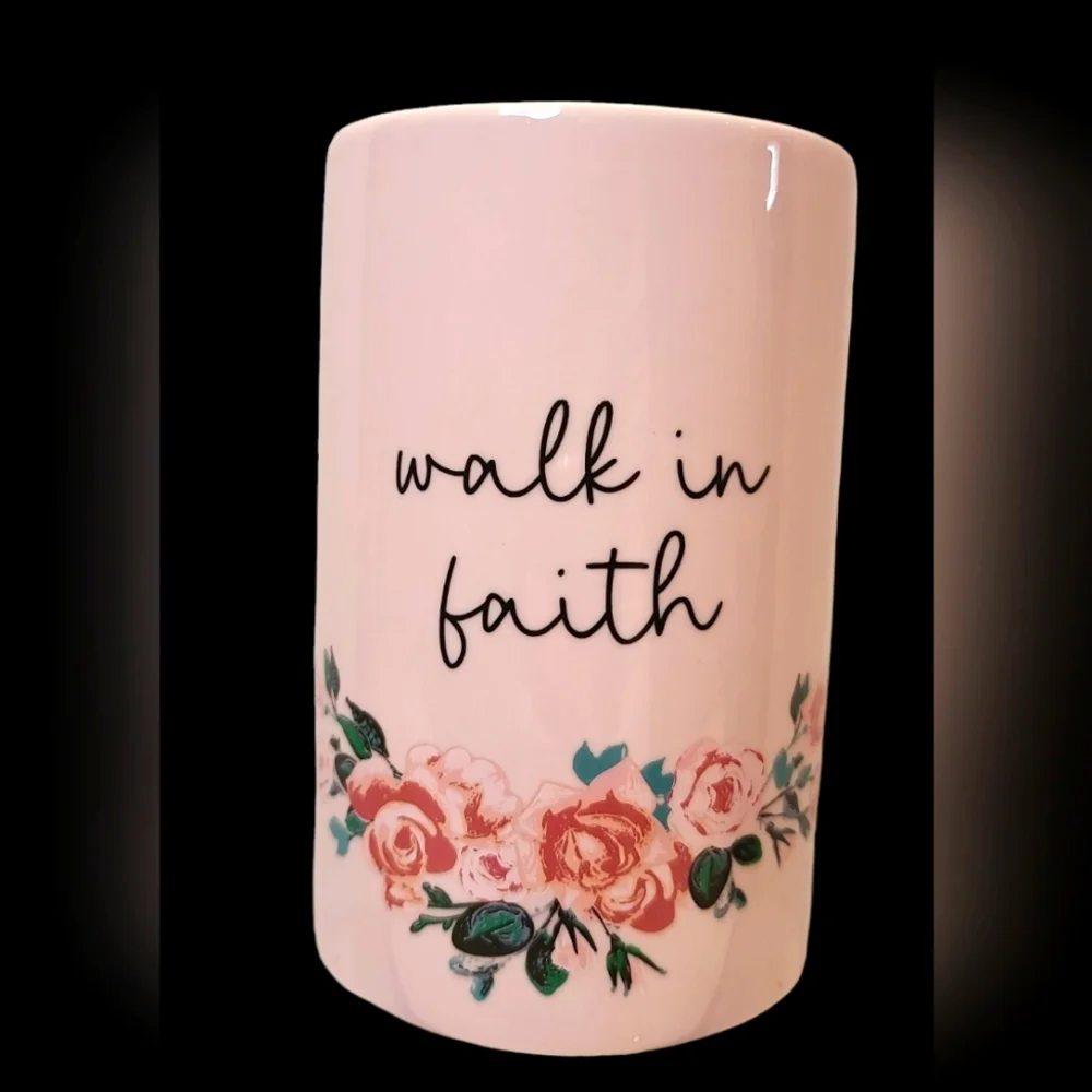 Black House Spring Spiritual Walk in Faith Vase  5'